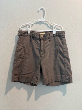 Casual Gray Mother Shorts